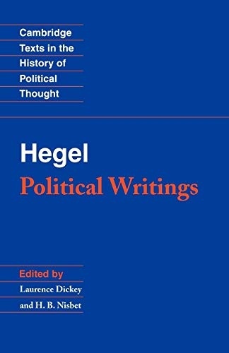 Hegel: Political Writings