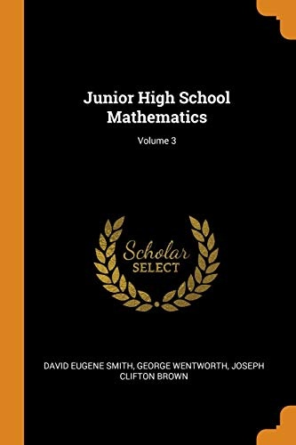 Junior High School Mathematics; Volume 3