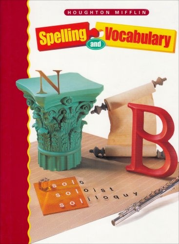 Houghton Mifflin Spelling: Student Edition Hardcvr Level  8 2000