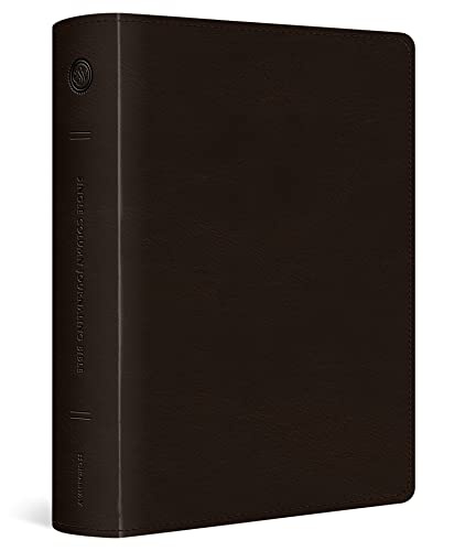ESV Single Column Journaling Bible, Large Print (Trutone, Deep Brown)