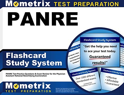 PANRE Flashcard Study System: PANRE Test Practice Questions & Exam Review for the Physician Assistant National Recertifying Examination (Cards)