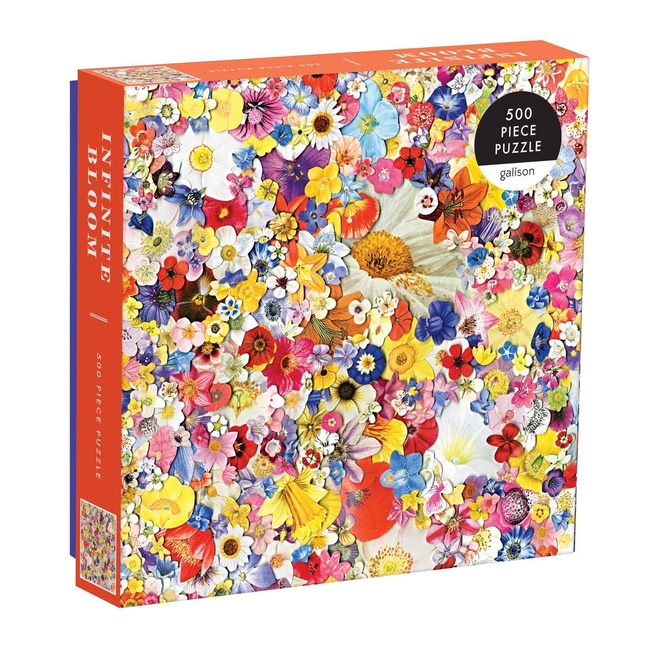 Galison Infinite Bloom 500 Piece Puzzle, Multicolor (735357846)