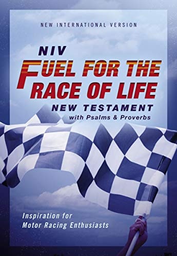 NIV, Fuel for the Race of Life New Testament with Psalms and Proverbs, Pocket-Sized, Paperback, Red Letter, Comfort Print