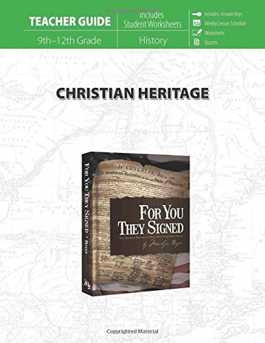 Christian Heritage Teacher Guide