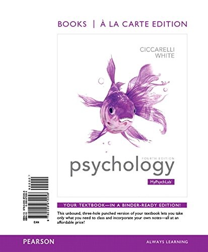 Psychology, Books a la Carte Edition & REVEL -- Access Card Package (4th Edition)