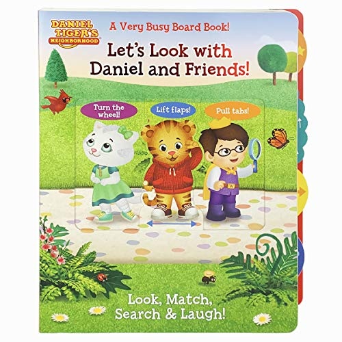 Let's Look with Daniel and Friends! A Very Busy Board Book to Look, Match Search & Laugh! (Daniel Tiger's Neighborhood)