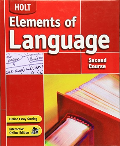 Elements of Language: Student Edition Grade 8 2004