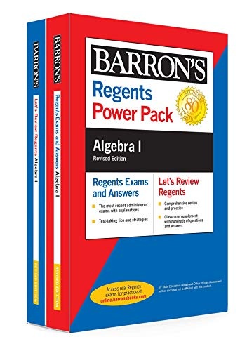 Regents Algebra I Power Pack Revised Edition (Barron's Regents NY)