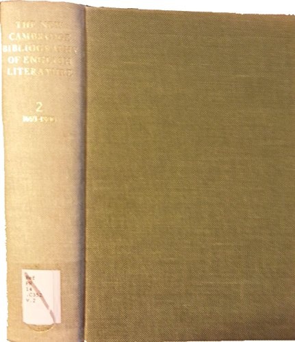 The New Cambridge Bibliography of English Literature: Volume 2, 1660-1800