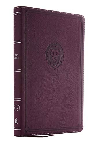 KJV, Thinline Bible Youth Edition, Leathersoft, Purple, Red Letter, Comfort Print: Holy Bible, King James Version