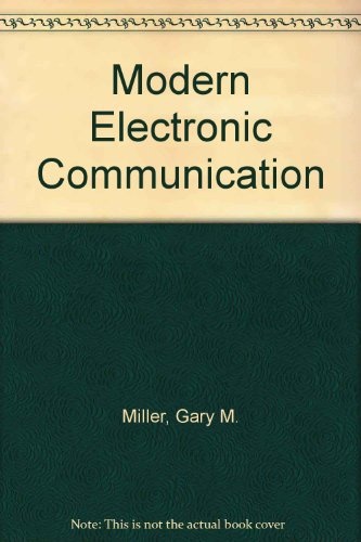 Modern electronic communication