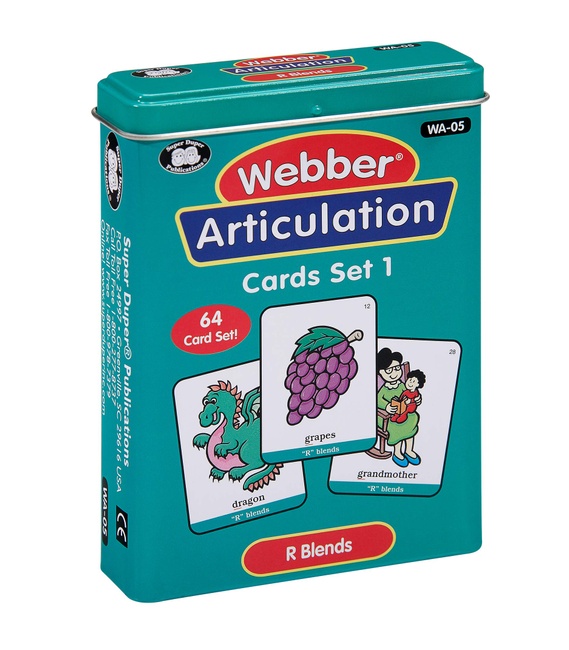 Super Duper Publications | Articulation R Blends Fun Deck | Vocabulary and Language Development Flash Cards | Educational Learning Materials for Children