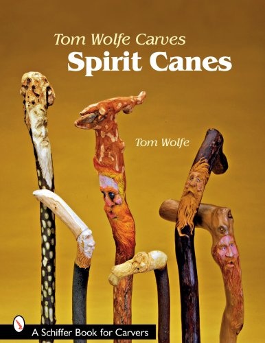 Tom Wolfe Carves Spirit Canes