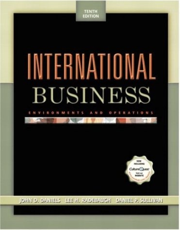 International Business: Environments and Operations, 10th Edition