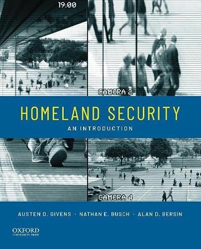 Homeland Security: An Introduction
