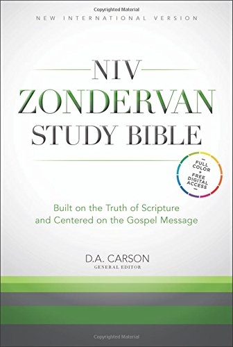 NIV Zondervan Study Bible, Bonded Leather, Burgundy, Indexed: Built on the Truth of Scripture and Centered on the Gospel Message