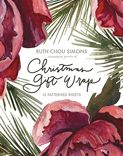 Ruth Chou Simons Christmas Gift Wrap: 12 Sheets of 18- x 24-Inch Wrapping Paper
