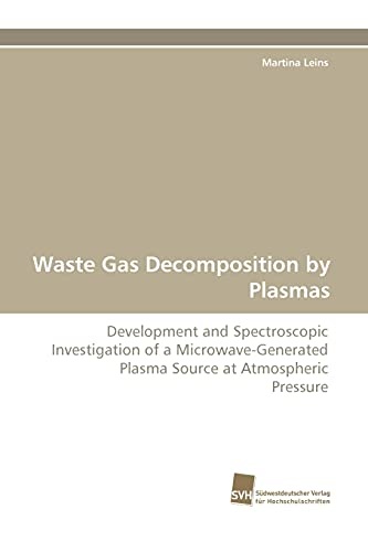 Waste Gas Decomposition by Plasmas: Development and Spectroscopic Investigation of a Microwave-Generated Plasma Source at Atmospheric Pressure
