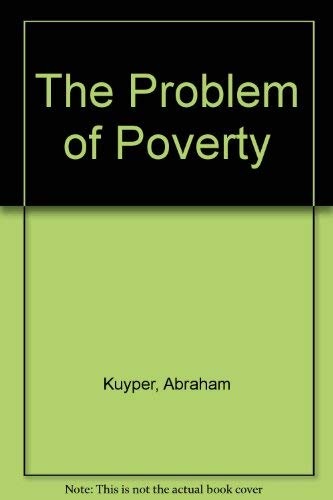The Problem of Poverty