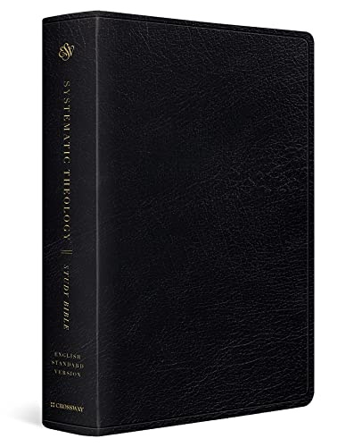 ESV Systematic Theology Study Bible (Black)