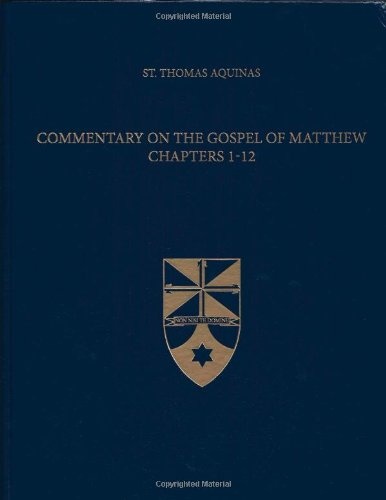Commentary on the Gospel of Matthew 1-12 (Latin-English Opera Omnia)