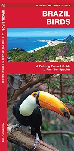 Brazil Birds: A Folding Pocket Guide to Familiar Species (Wildlife and Nature Identification)