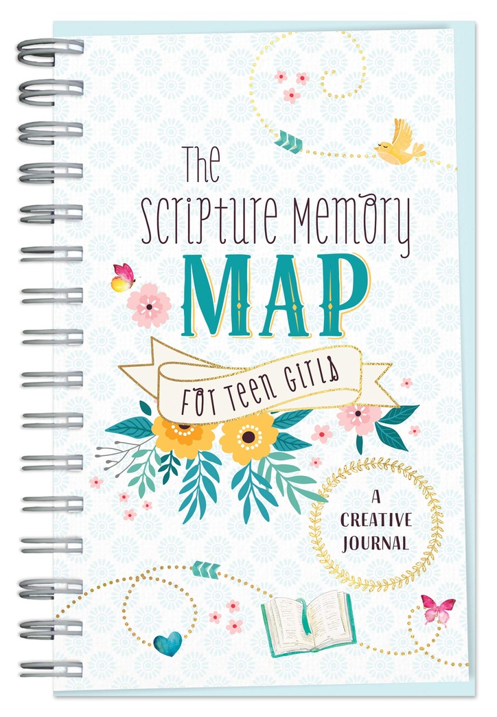 The Scripture Memory Map for Teen Girls: A Creative Journal (Faith Maps)