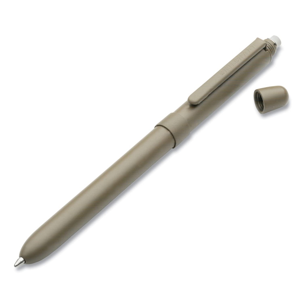 AbilityOne NSN6911540 Skilcraft B3 Aviator Multi-Color Ballpoint Pen & Pencil44; Retractable - Medium - Black & Red Ink44; Sand Barrel