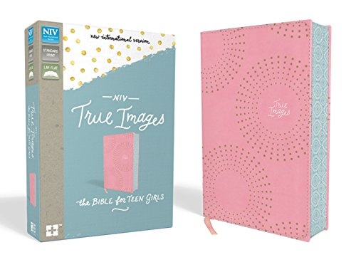 NIV, True Images Bible, Leathersoft, Pink, Printed Page Edges: The Bible for Teen Girls