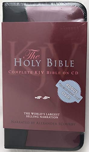 KJV Complete Bible-Nylon Zip (60 CD + 1 DVD)