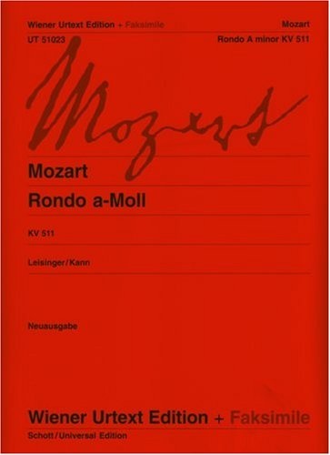 Rondo in A Minor, KV511 (English and German Edition)