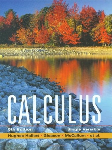Calculus: Single Variable