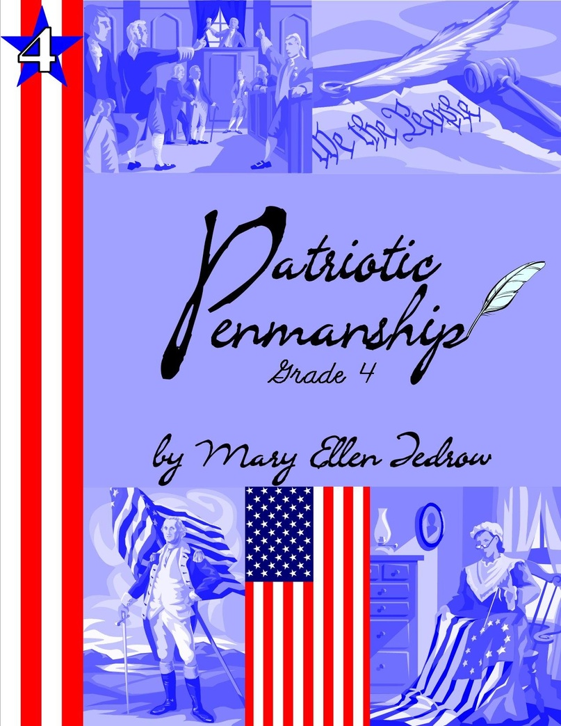 Patriotic Penmanship; Grade 4 (Patriotic Penmanship)