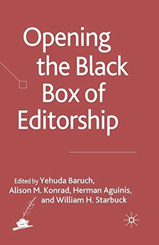 Opening the Black Box of Editorship