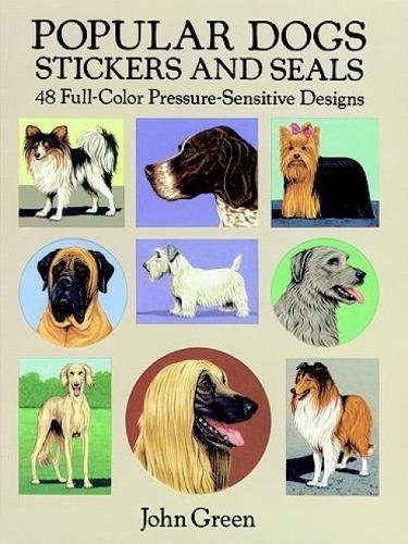Popular Dogs Stickers and Seals (Dover Stickers)