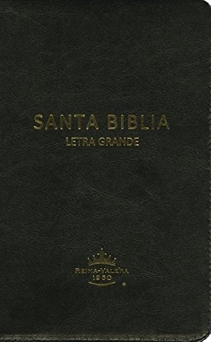 Santa Biblia-Rvr 1960-Letra Grande Zipper Closure (Spanish Edition)