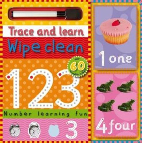 Wipe Clean 1 2 3: Number Learning Fun (Trace and Learn)