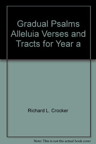 Gradual Psalms Year A (Church Hymnal Series VI Part I)