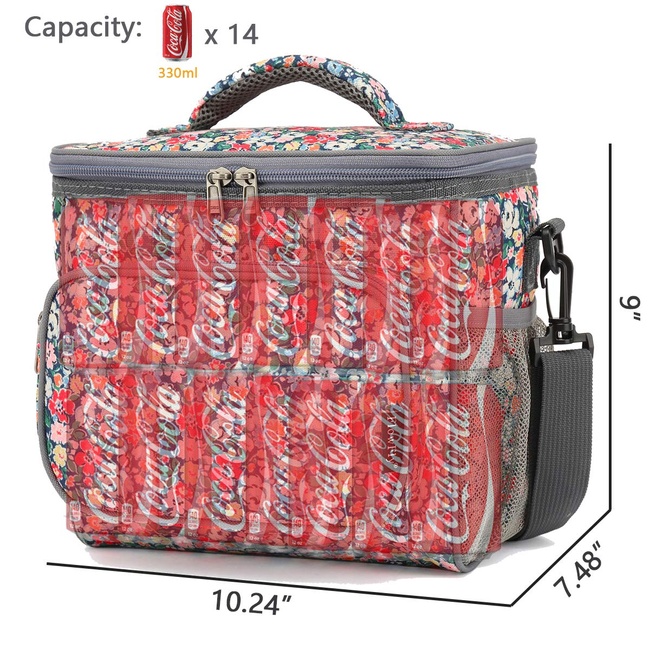 Insulated Reusable Lunch Bag Adult Large Lunch Box for Women and