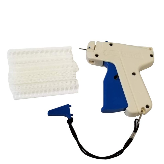 Premium Tagging Gun for Clothing Price Tag Gun with 5 Extra Fine Micro Needles 1500 Barbs 1/4 inch Fasteners Quilt Basting Gun