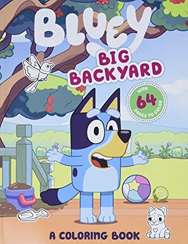 Big Backyard: A Coloring Book (Bluey)