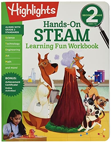 Second Grade Hands-On STEAM Learning Fun Workbook (Highlights Learning Fun Workbooks)