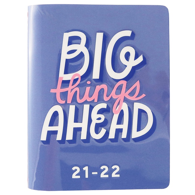 Graphique Designer Planners - 14-Month Dated Calendar - Big Things - Vinyl Personal Planner - Monthly & Weekly Agenda, Notes, & Stickers - For School, Work, or Home - Jul 2021-Aug 2022 (6" x 8")