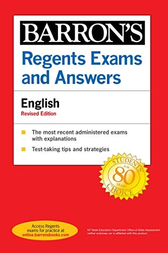 Regents Exams and Answers: English Revised Edition (Barron's Regents NY)