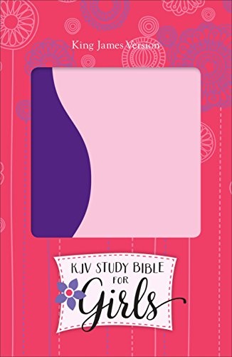 KJV Study Bible for Girls Purple/Pink Duravella
