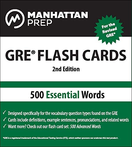 Manhattan Prep GRE: 500 Essential Words (Manhattan Prep GRE Strategy Guides)
