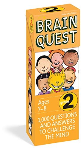 Brain Quest Grade 2: 1,000 Questions and Answers to Challenge the Mind (Brain Quest Decks)