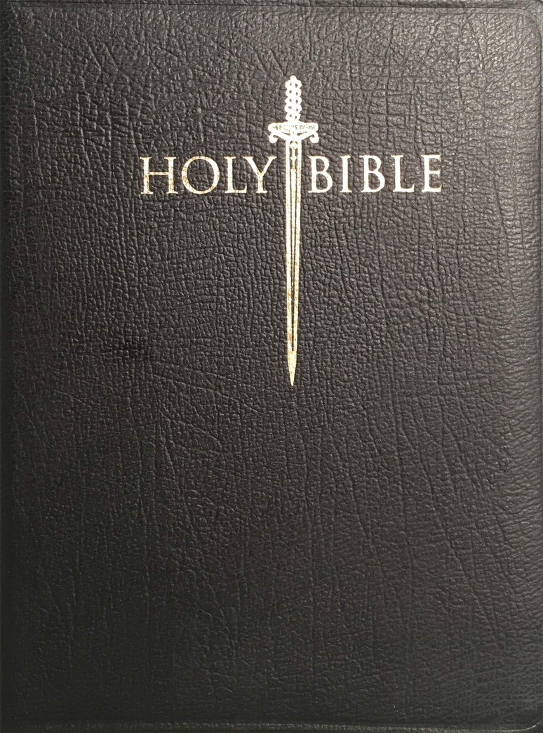 KJVER Sword Study Bible Giant Print Black Genuine Leather Indexed: King James Version Easy Read
