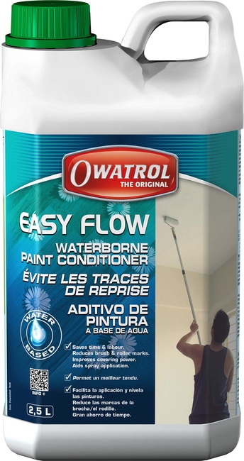 Owatrol Easy Flow Paint Premium Floetrol Additive, Medium for Acrylic Paint  Pouring Art, Water-Based Acrylic Paint Conditioner to Eliminate Brush and