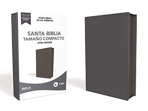 NBLA Santa Biblia Ultrafina, TamaÃ±o Compacto, Piel Fabricada, Azul, con Cierre, EdiciÃ³n Letra Roja (Spanish Edition)
